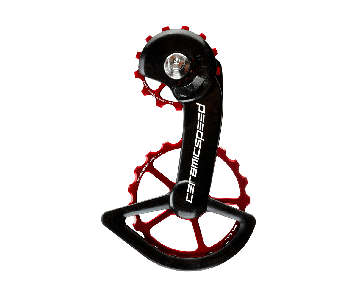 OSPW CeramicSpeed ​​alloy Shimano DA9250 &amp; ULT8150 Red 