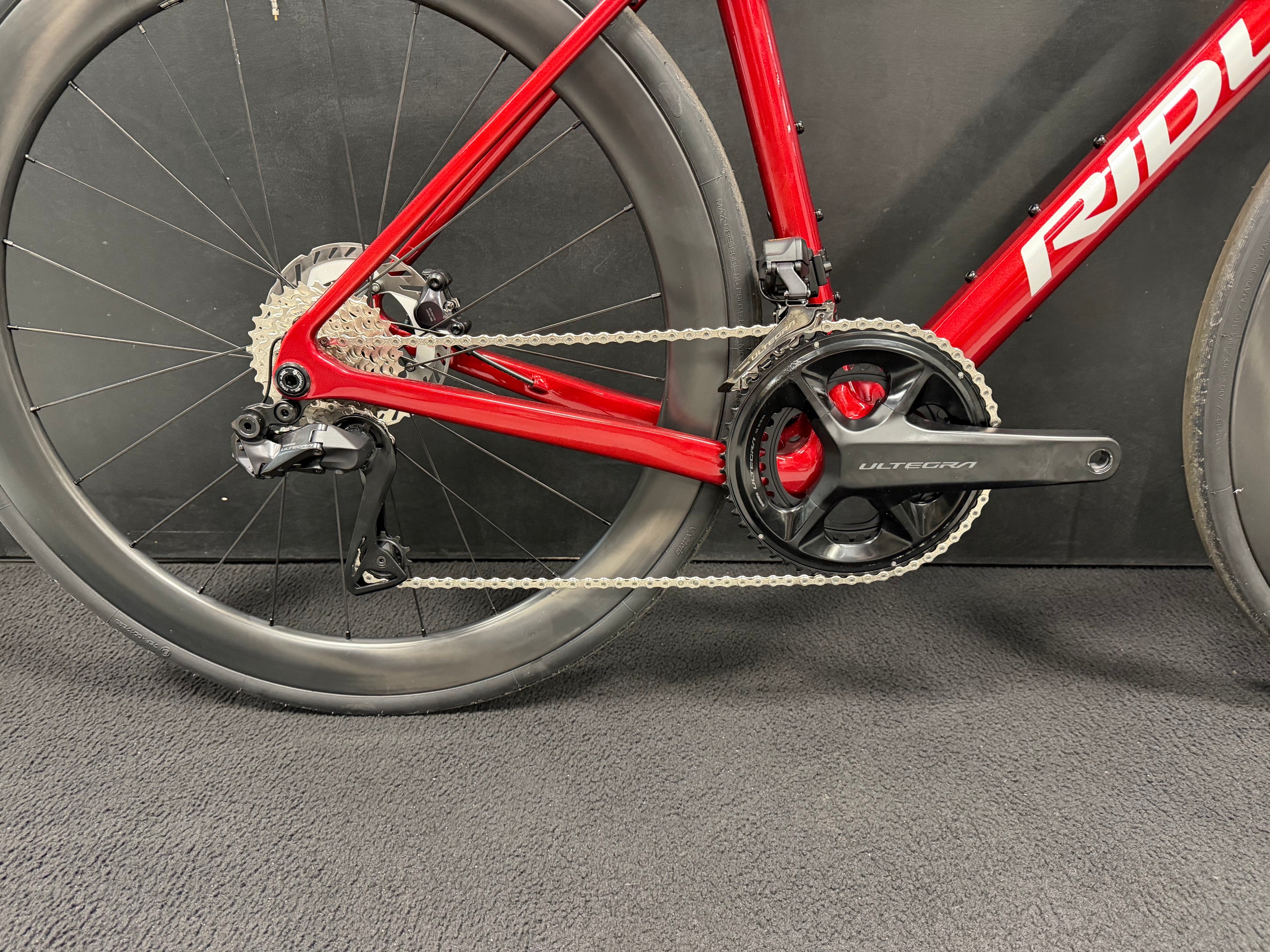 Ratas Ridley Grifn Ultegra DI2 (M), punane