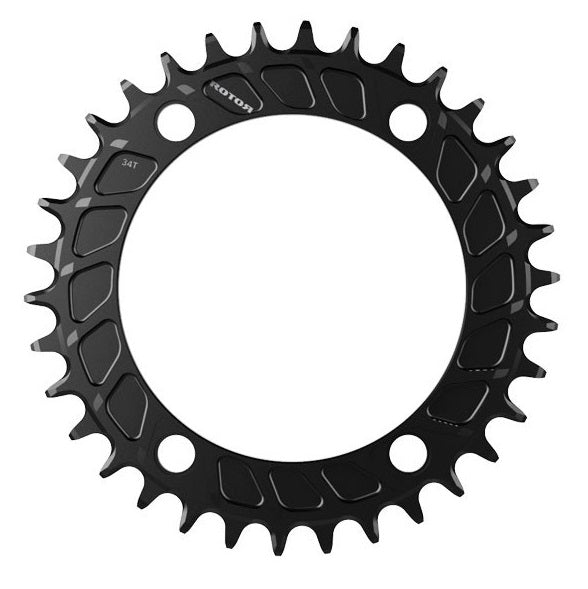 Rotor SM 110x4 MTB R34T black sprocket 