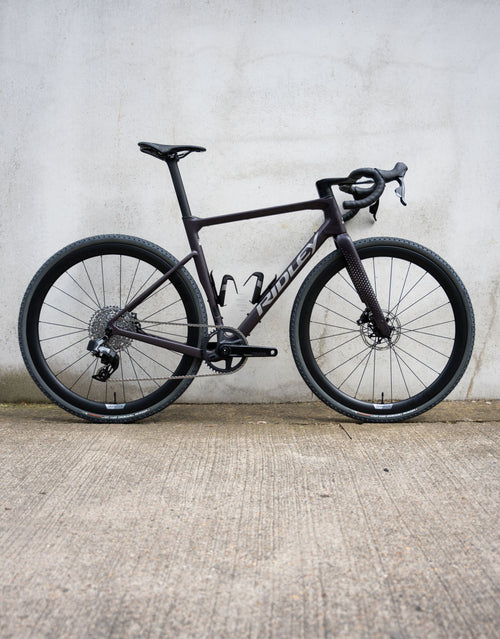 Ratas Ridley Grifn RS Road Ultegra DI2 2x12 (XXS), tume plum metallik/autumn hall metallik