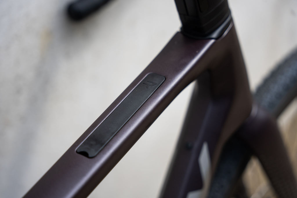 Ratas Ridley Grifn RS Road Ultegra DI2 2x12 (M), tume plum metallik/autumn hall metallik