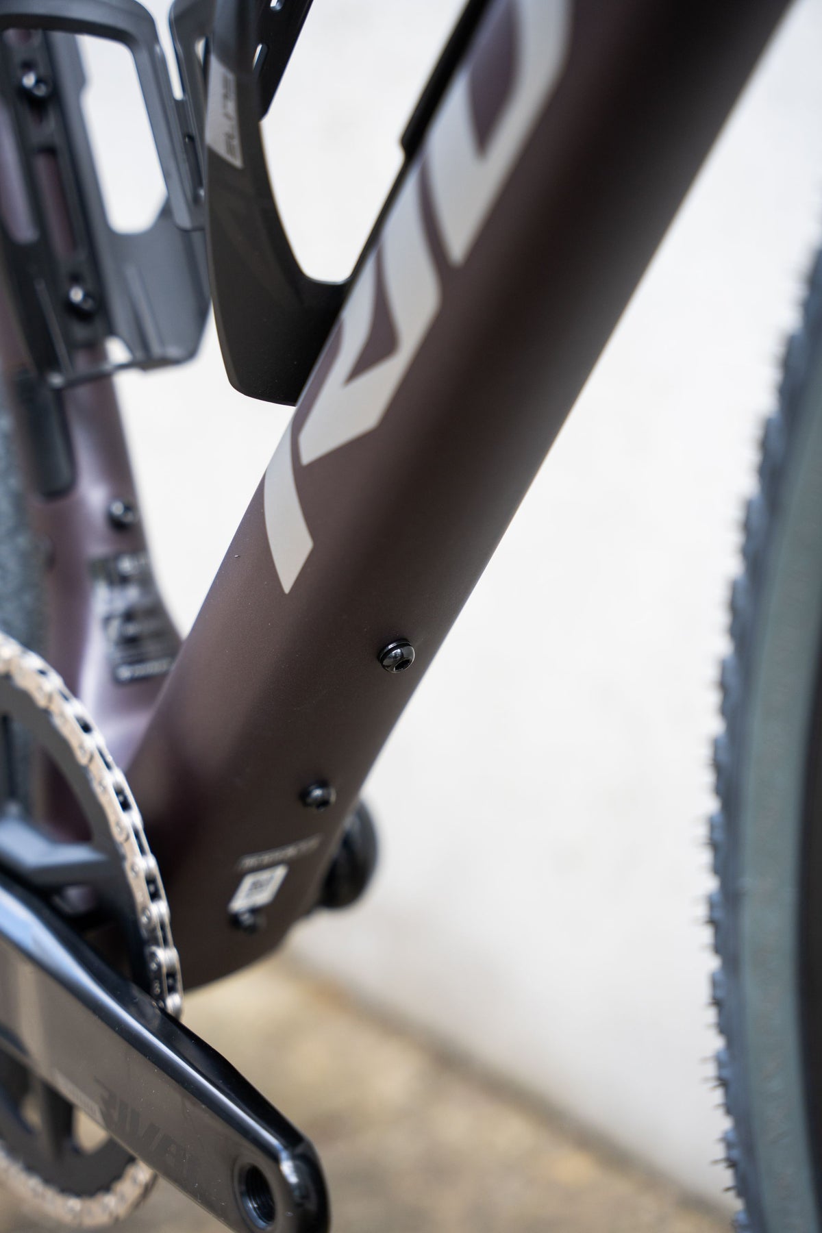 Ratas Ridley Grifn RS Road Ultegra DI2 2x12 (M), tume plum metallik/autumn hall metallik