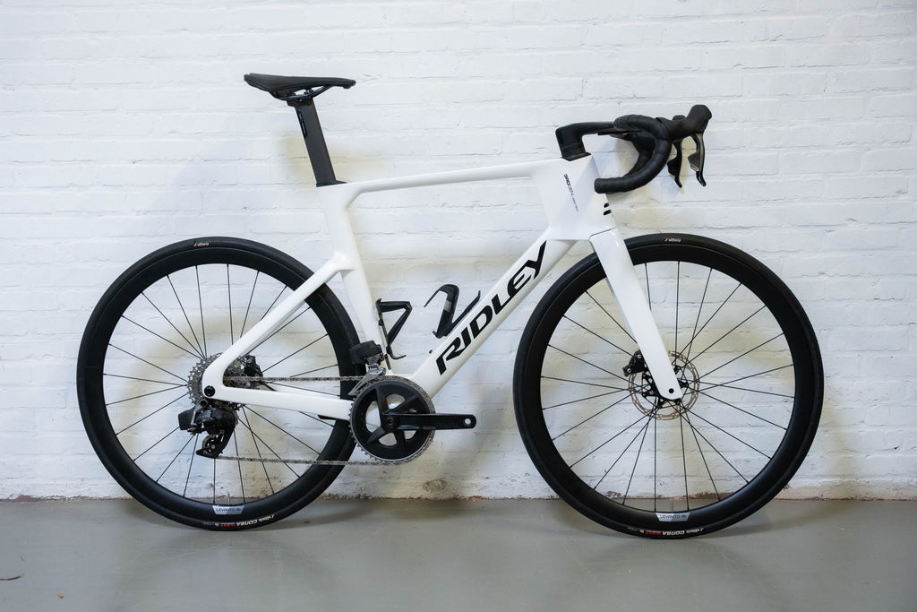 Ratas Ridley Noah 3.0 105 DI2 // 2x12s (M), pearl valge/must