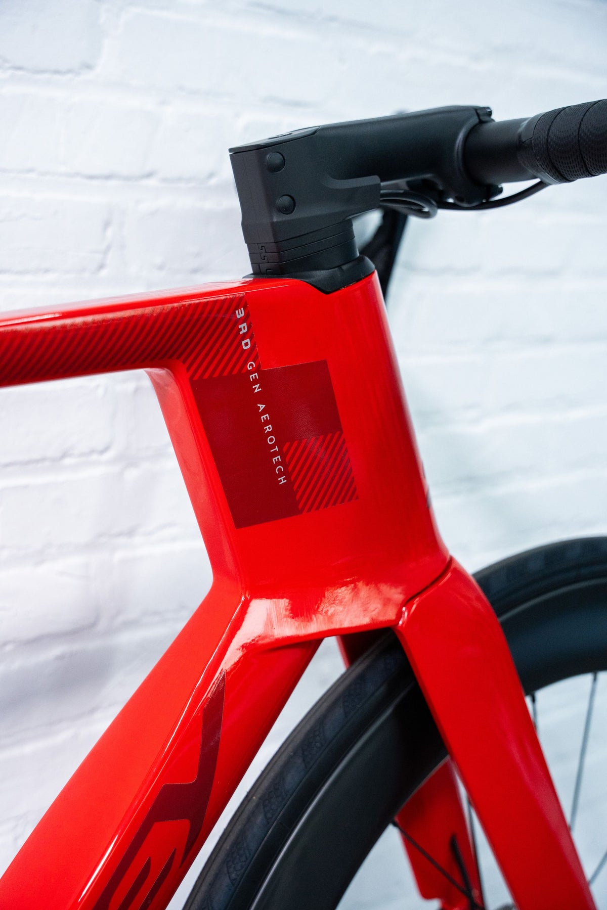 Ratas Ridley Noah 3.0 105 DI2 // 2x12s (S), punane/candy punane metallik