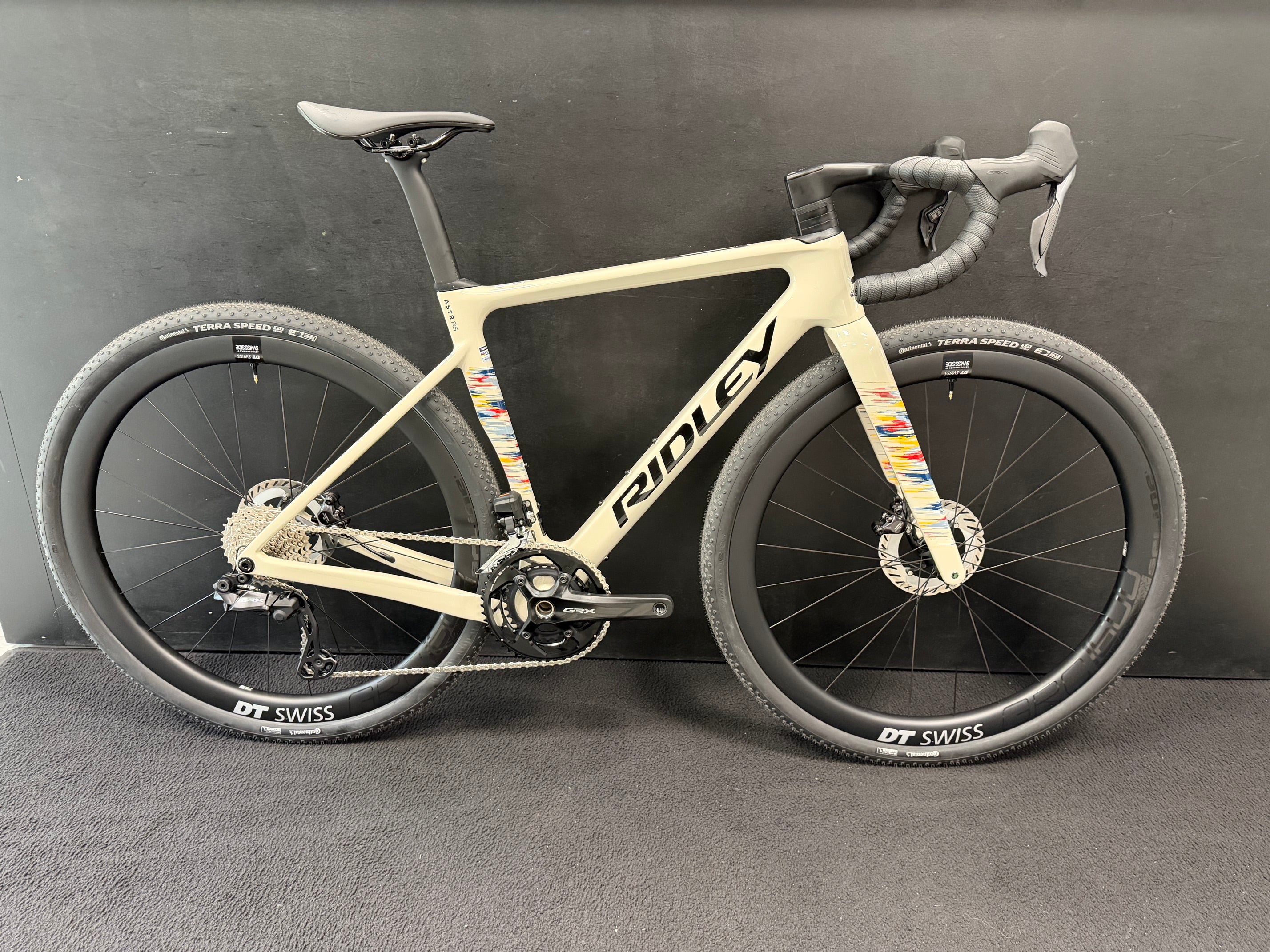 Ratas Ridley ASTR RS GRX DI2 2x12 (XS), valge