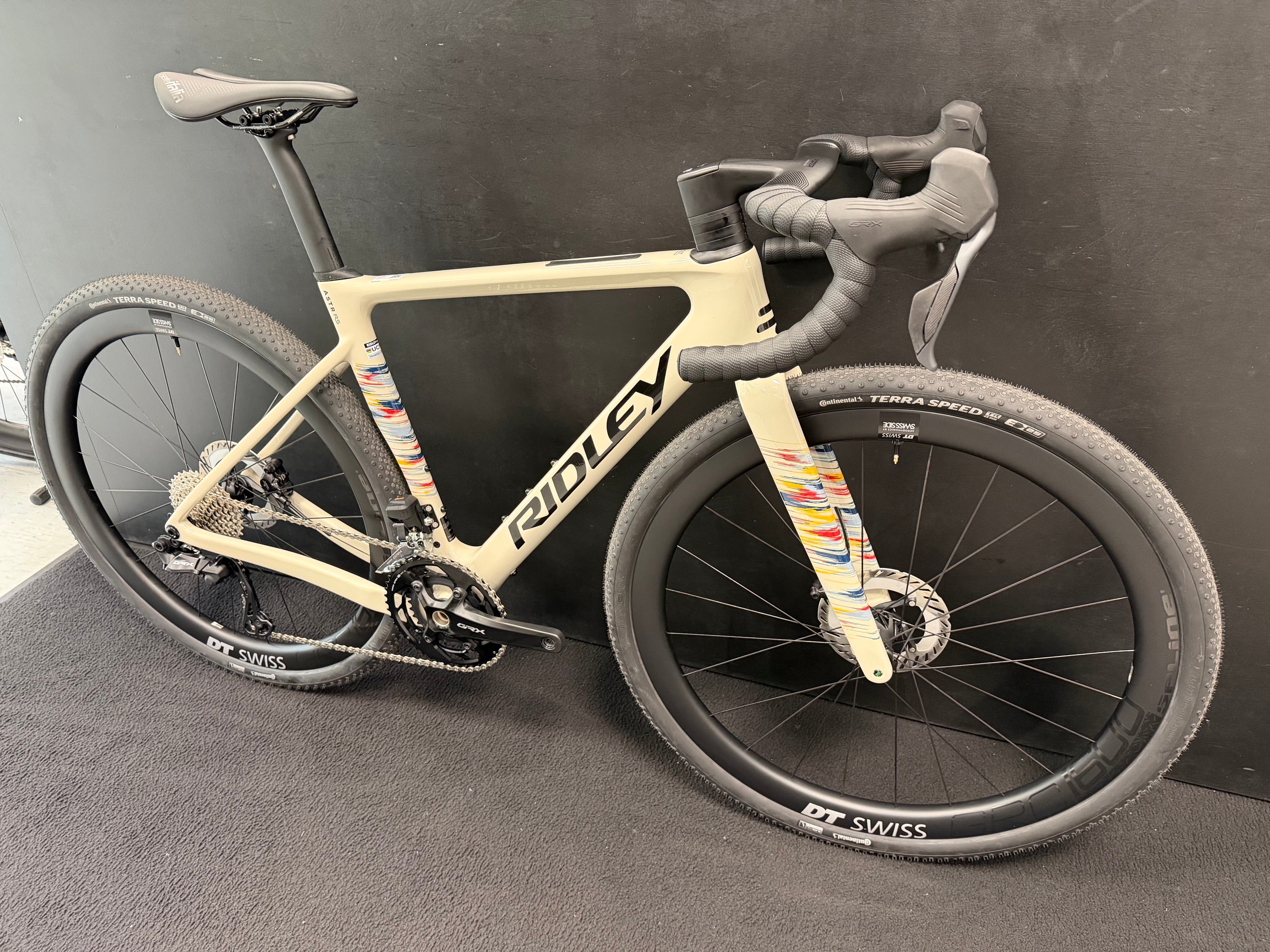Ratas Ridley ASTR RS GRX DI2 2x12 (XS), valge
