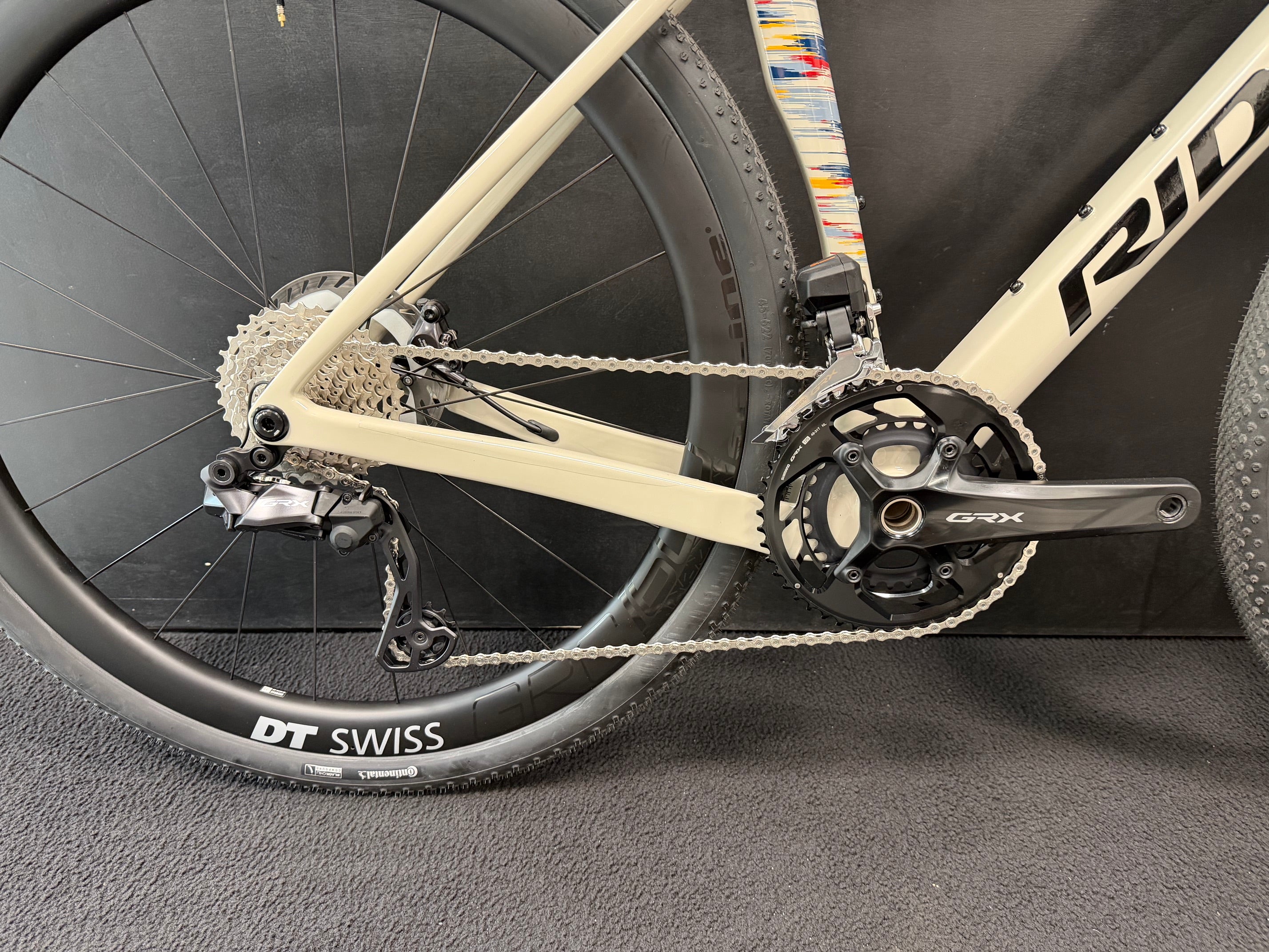 Ratas Ridley ASTR RS GRX DI2 2x12 (XS), valge