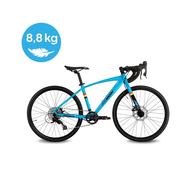 Laste Maanteeratas 24" Bemoov R24 Kerge 8,8 kg | Sky Blue
