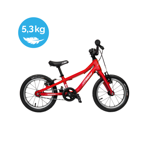 Lasteratas 14" Bemoov M14 Kerge 5,3 kg | Tornado Red — pilt 2