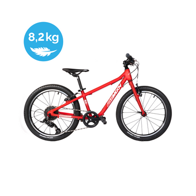 Lasteratas 20" Bemoov M20 Kerge 8,2 kg | Tornado Red — pilt 1