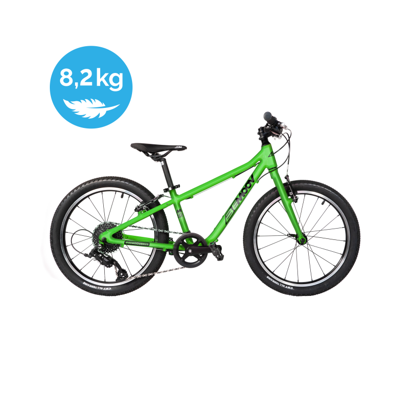 Lasteratas 20" Bemoov M20 Kerge 8,2 kg | Kiwi Green