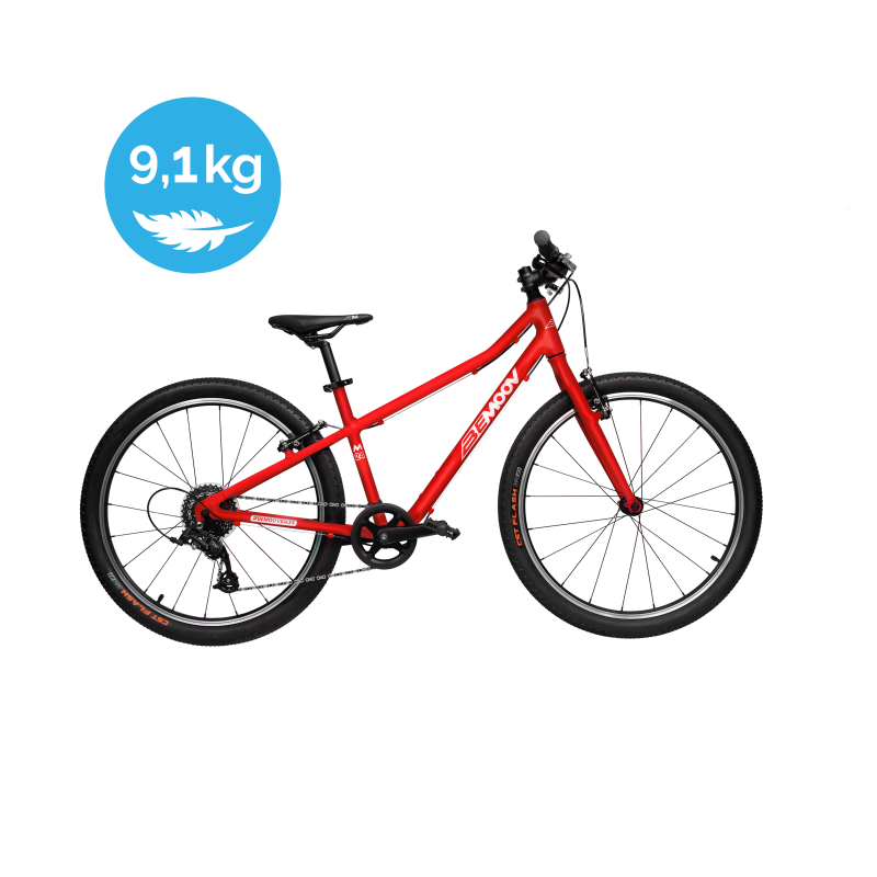 Lasteratas 24" Bemoov M24 Kerge 9,1 kg | Tornado Red