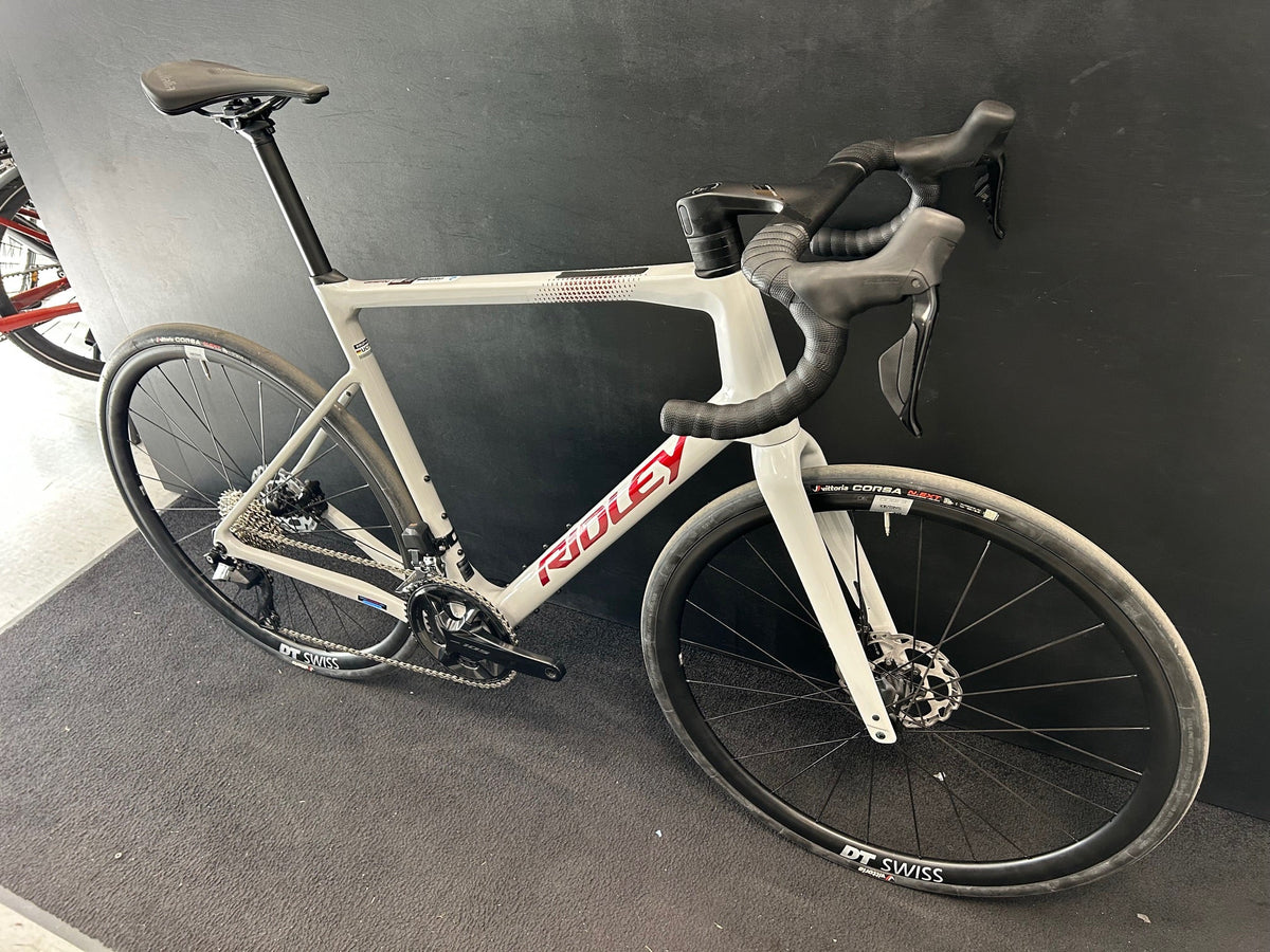 Bike Ridley Grifn 105 DI2 2x12 (L), gray/red 