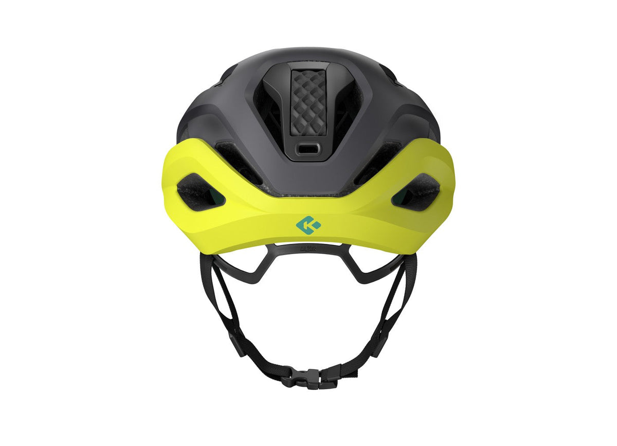 Helmet Lazer Strada KC Dark Gray Flash Yellow S