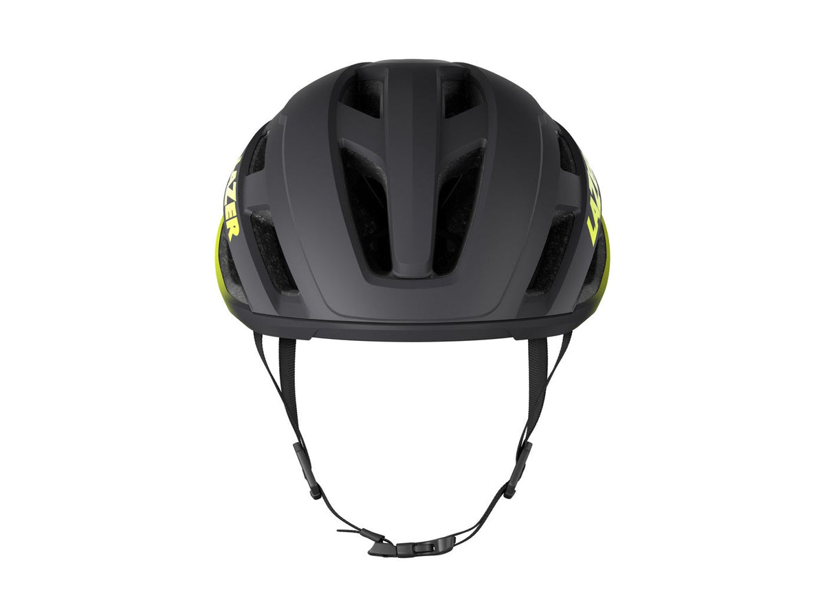 Helmet Lazer Strada KC Dark Gray Flash Yellow S