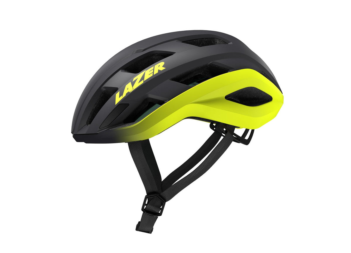 Helmet Lazer Strada KC Dark Gray Flash Yellow S