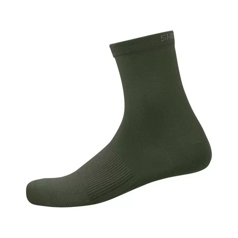 Socks Shimano ankle khaki 45-48
